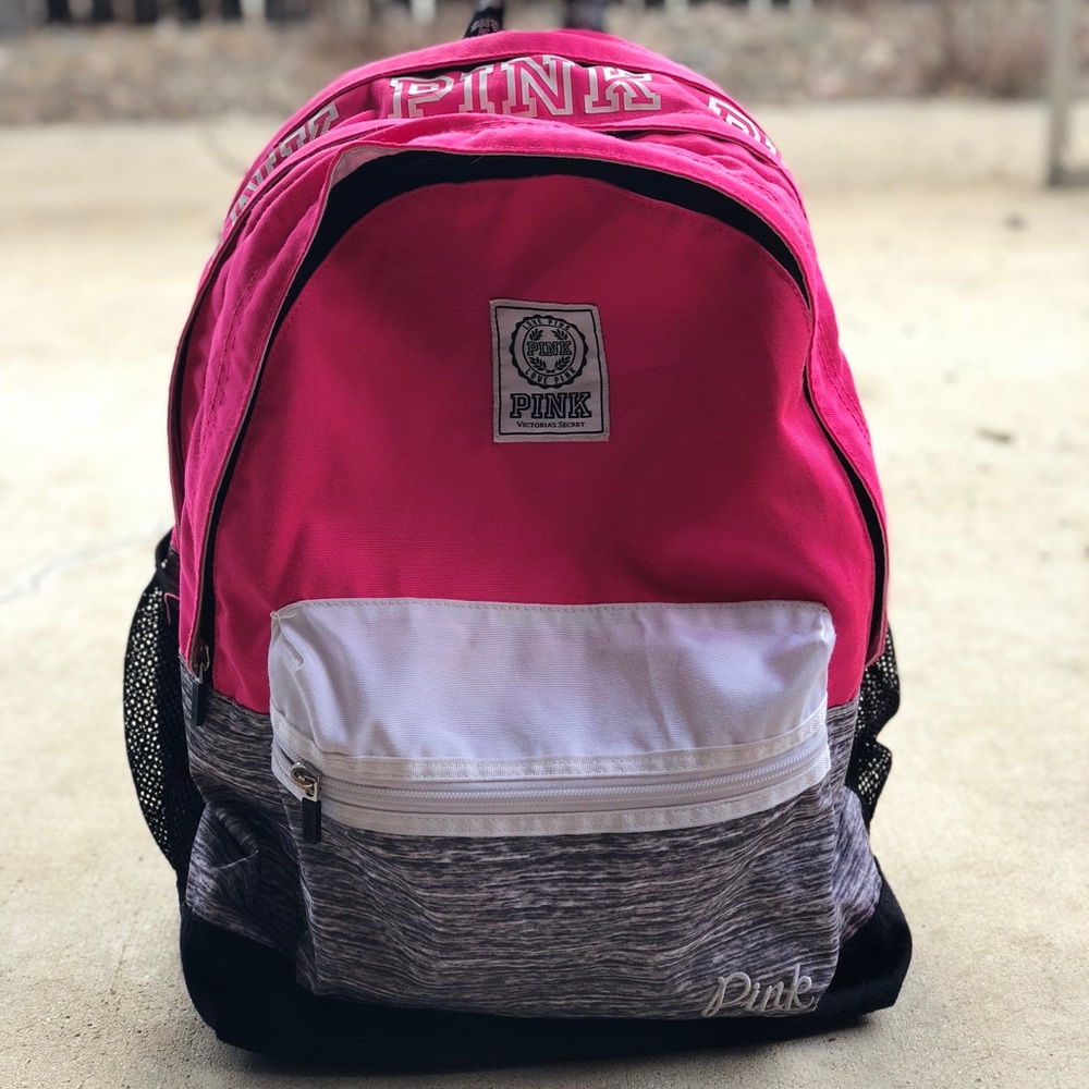 VS Pink Backpack & Pencil Case